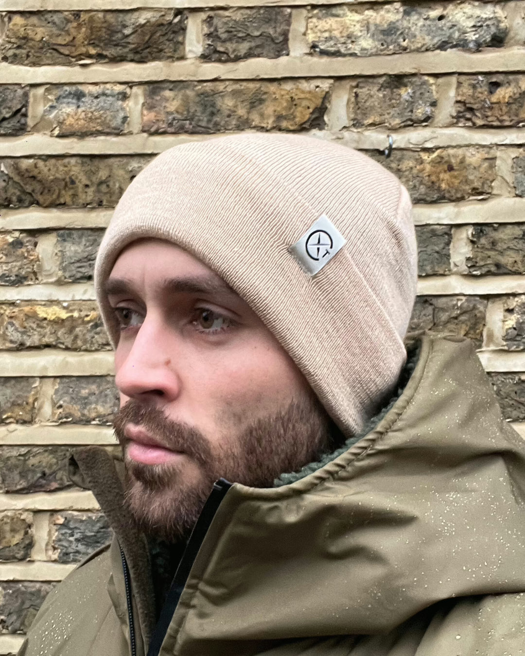 Dusty Fleece Lined Beanie