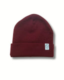 Xtreme Fleece-Lined Beanie in Rosewood Burgundy
