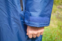 V2 Slate Blue Weatherproof Robe with Navy Lining