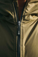 V2 Forest Green Weatherproof Robe with Wild Pink Lining