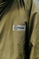 V2 Forest Green Weatherproof Robe with Jet Black Lining