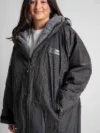 Xtreme Weatherproof Robe V2 - Charcoal Black with Ash Grey Lining
