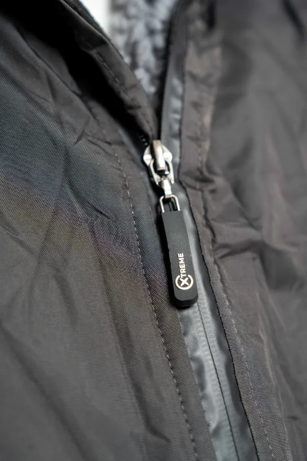 Xtreme Weatherproof Robe V2 - Charcoal Black with Ash Grey Lining