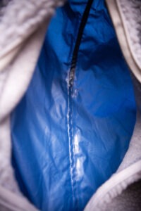 Blue/Grey Colourway Double Heat Sealed Seams