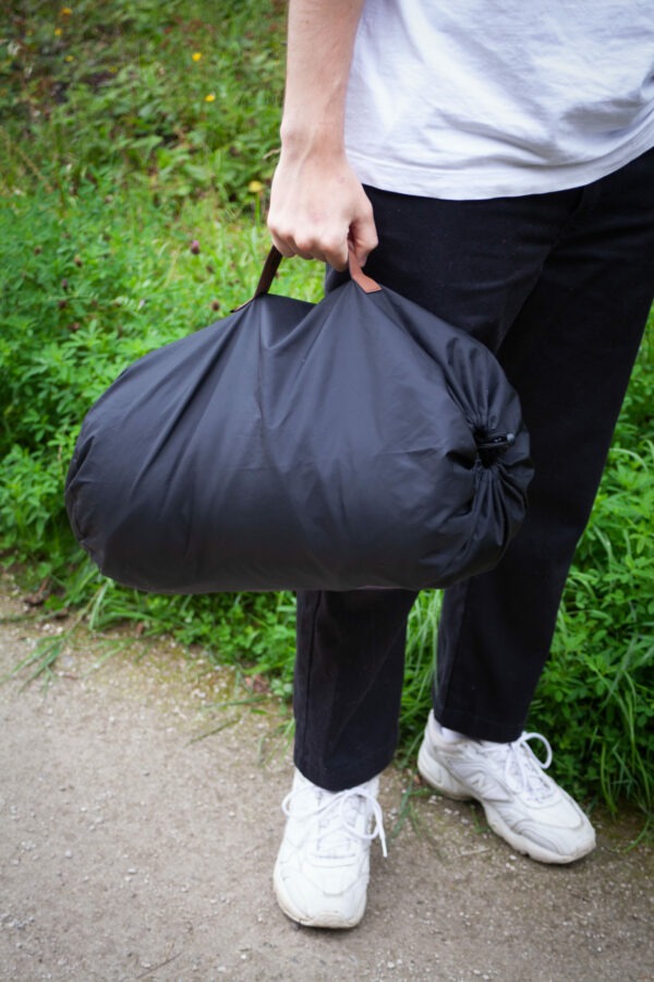 Xtreme Weatherproof Robe V2 - Charcoal Black with Ash Grey Lining