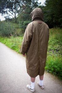 Green/Black Colourway Back Full Length