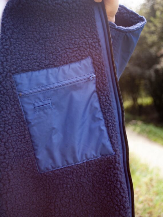 Xtreme V1 Royal Blue Waterproof Jacket With Blue Fleece Lining