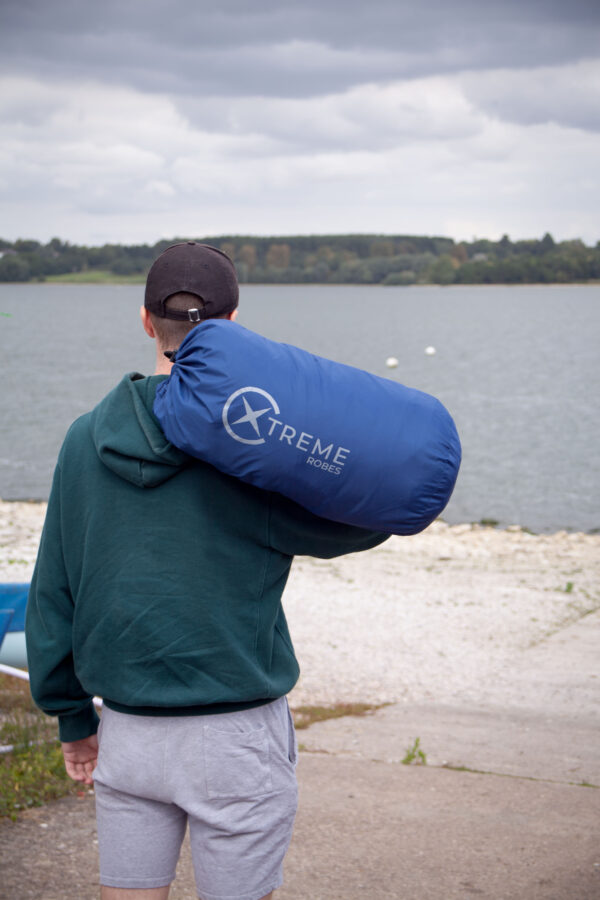 Xtreme V1 Royal Blue Waterproof Jacket With Grey Fleece Lining