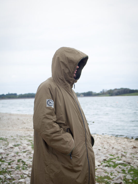 Xtreme Weatherproof Robe V2 - Forest Green with Moss Green Lining