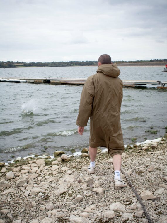 Xtreme Weatherproof Robe V2 - Forest Green with Moss Green Lining