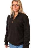 Xtreme Green Cashmere Jumper - With Green Fleece Lining