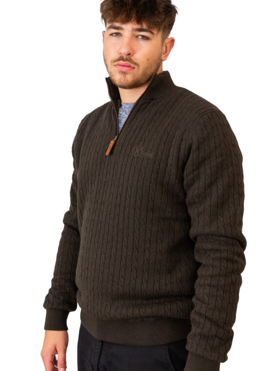 Xtreme Green Cashmere Jumper - With Green Fleece Lining