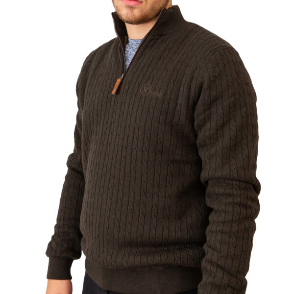 Xtreme Green Cashmere Jumper - With Green Fleece Lining