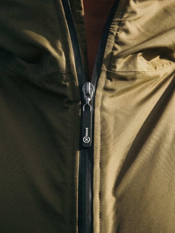 Xtreme Weatherproof Robe V2 - Forest Green with Wild Pink Lining