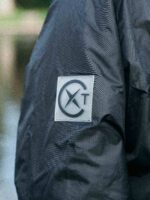 Xtreme Weatherproof Robe V2 - Charcoal Black with Blackberry Purple Lining