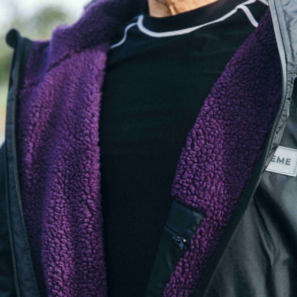 Black & Purple Xtreme Robe