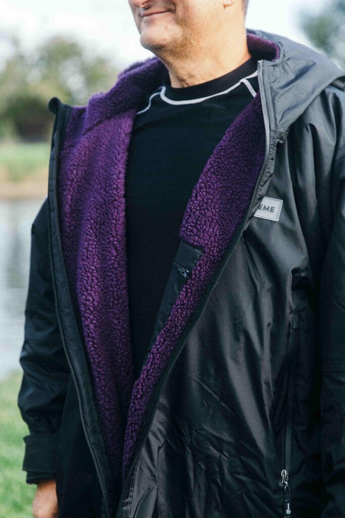 Black & Purple Xtreme Robe