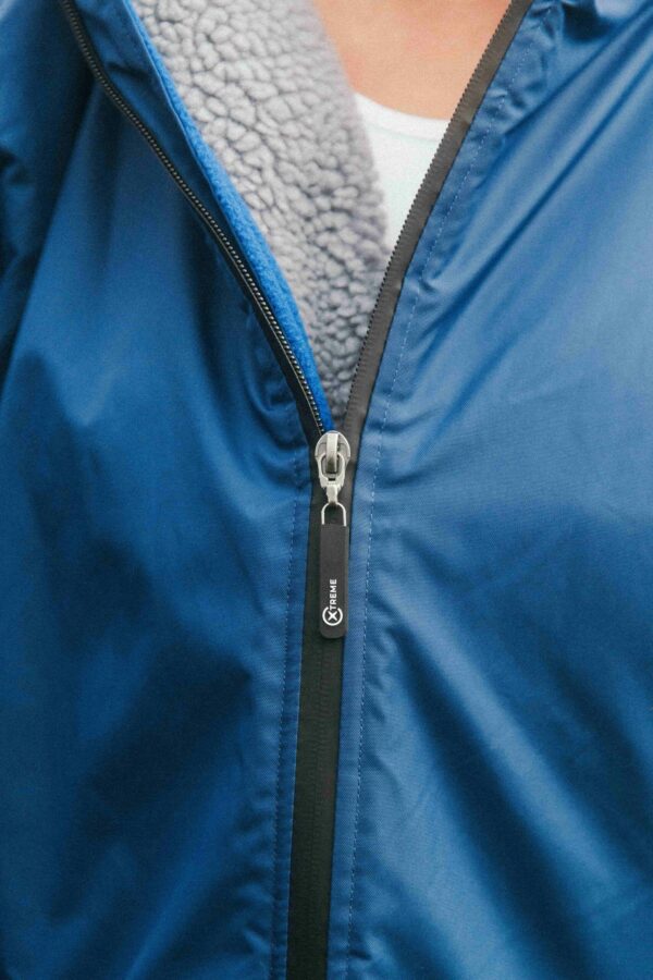 Xtreme Weatherproof Robe V2 - Slate Blue with Ash Grey Lining