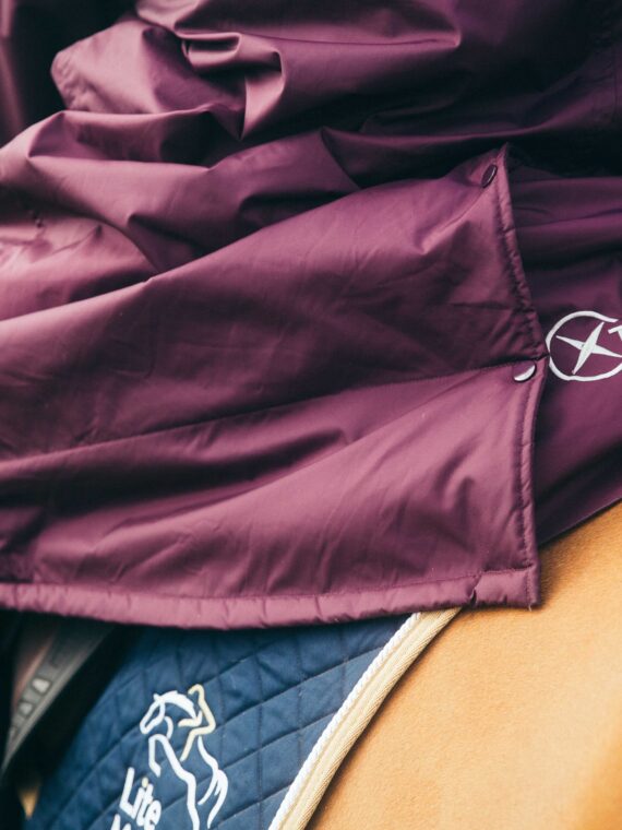 Xtreme Weatherproof Robe V2 - Twilight Purple with Ash Grey Lining