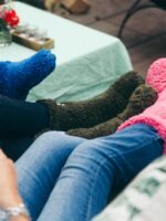 Xtreme Pink Sock Boots - Furry Perfect Pink