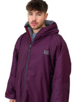 Xtreme Weatherproof Robe V2 - Twilight Purple with Ash Grey Lining