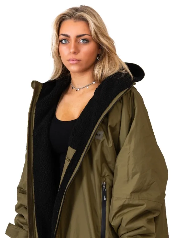 Xtreme Weatherproof Robe V2 - Forest Green with Jet Black Lining