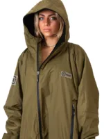 Xtreme Weatherproof Robe V2 - Forest Green with Jet Black Lining