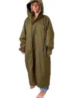 Xtreme Weatherproof Robe V2 - Forest Green with Jet Black Lining