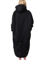 Xtreme Weatherproof Robe V2 - Charcoal Black with Blackberry Purple Lining