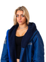 Xtreme Weatherproof Robe V2 - Slate Blue with Navy Lining