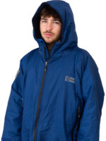 Xtreme Weatherproof Robe V2 - Slate Blue with Navy Lining