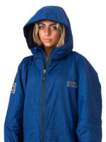 Xtreme Weatherproof Robe V2 - Slate Blue with Navy Lining