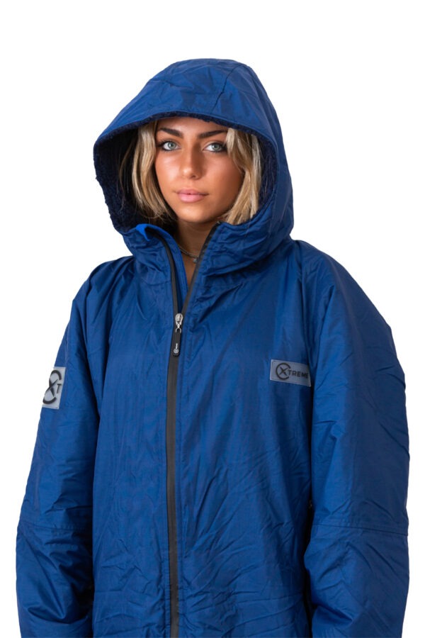 Xtreme V1 Royal Blue Waterproof Jacket With Blue Fleece Lining