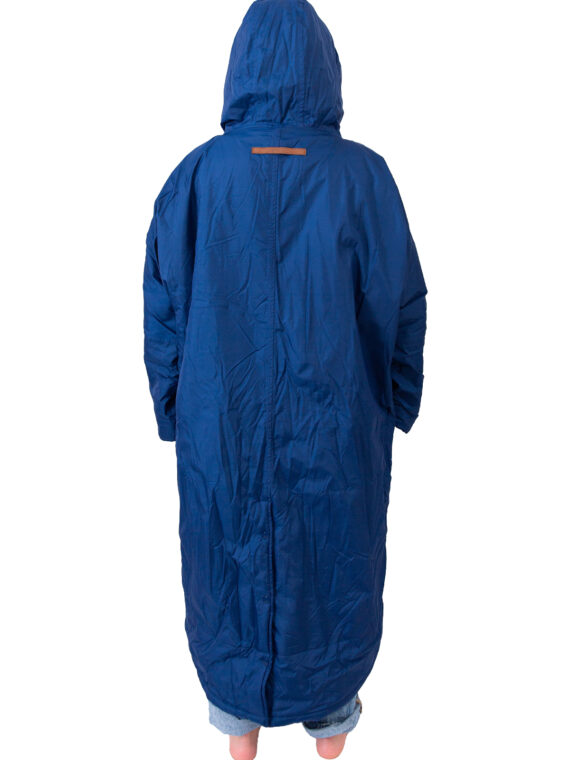 Xtreme Weatherproof Robe V2 - Slate Blue with Navy Lining
