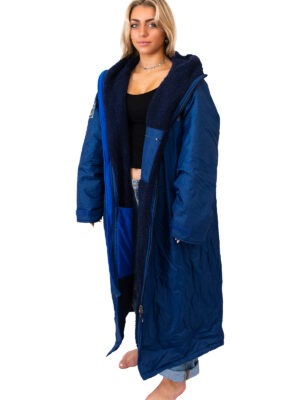 Xtreme V1 Royal Blue Waterproof Jacket With Blue Fleece Lining