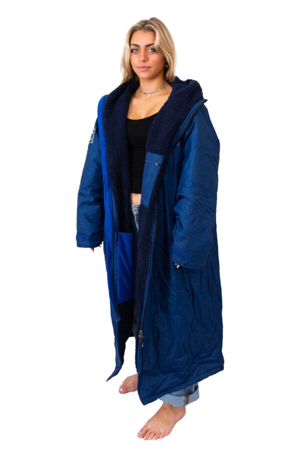 Xtreme V1 Royal Blue Waterproof Jacket With Blue Fleece Lining