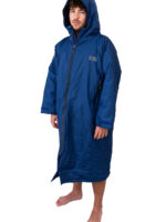 Xtreme Weatherproof Robe V2 - Slate Blue with Navy Lining
