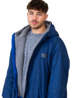 Xtreme V1 Royal Blue Waterproof Jacket With Grey Fleece Lining