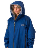 Xtreme V1 Royal Blue Waterproof Jacket With Grey Fleece Lining