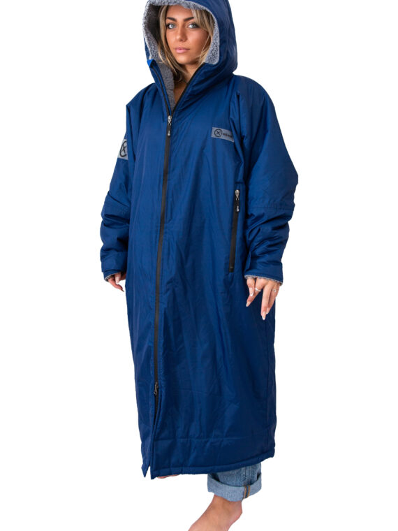 Xtreme V1 Royal Blue Waterproof Jacket With Blue Fleece Lining