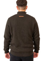 Xtreme Green Cashmere Jumper - With Green Fleece Lining