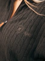 Xtreme Green Cashmere Jumper - With Green Fleece Lining