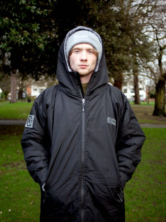 Xtreme Grey Beanie with Embroidered Logo