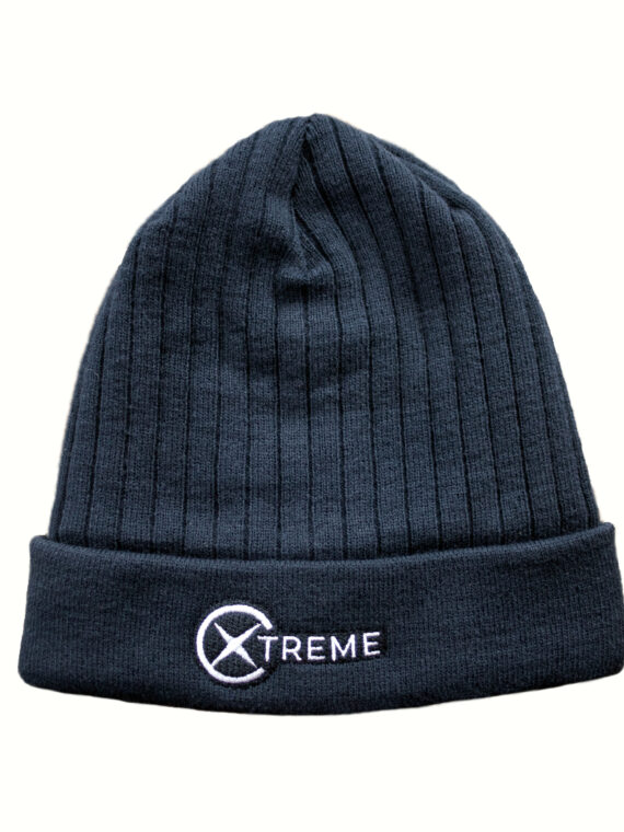 Xtreme Blue Beanie with Embroidered Logo