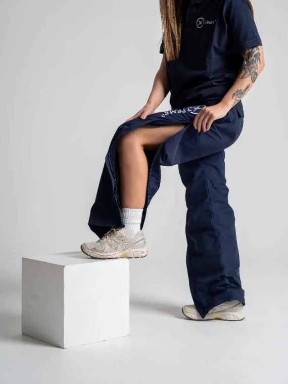 Xtreme Waterproof Tracksuit Bottoms in Navy - Unisex