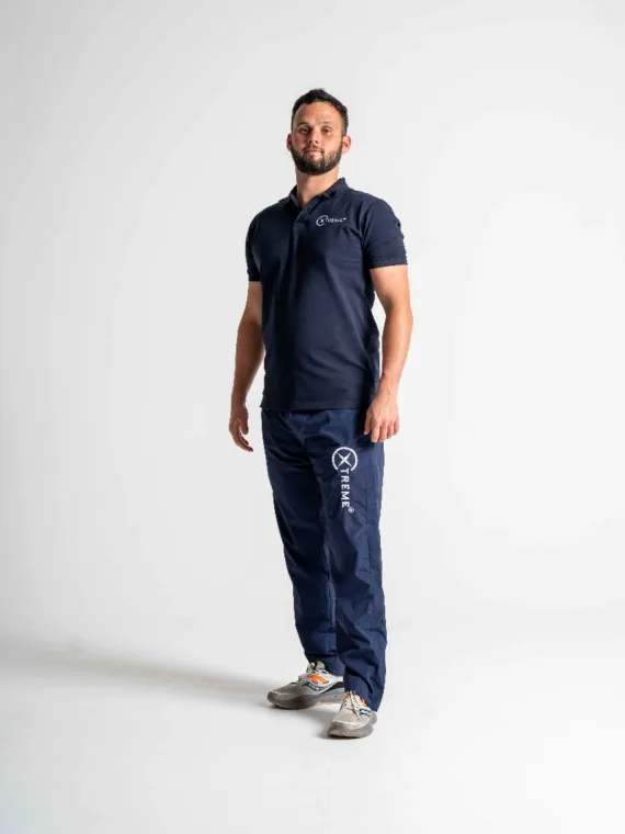 Xtreme Waterproof Tracksuit Bottoms in Navy - Unisex
