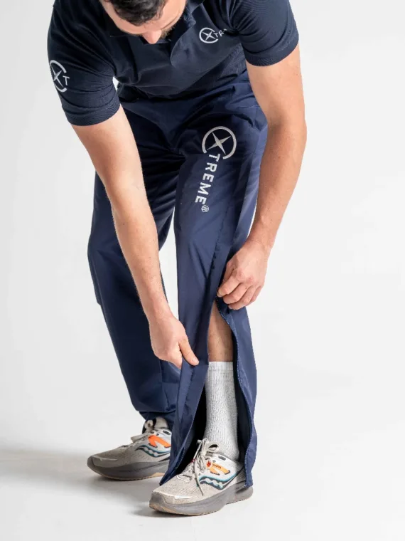 Xtreme Waterproof Tracksuit Bottoms in Navy - Unisex