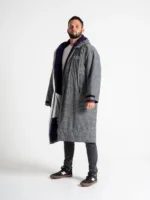 Xtreme Weatherproof Robe V2 - Reflective with Power Purple Lining