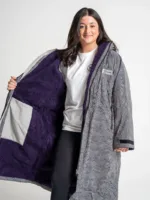 Xtreme Weatherproof Robe V2 - Reflective with Power Purple Lining