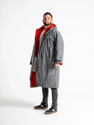 Xtreme Weatherproof Robe V2 - Reflective with Ignite Red Lining